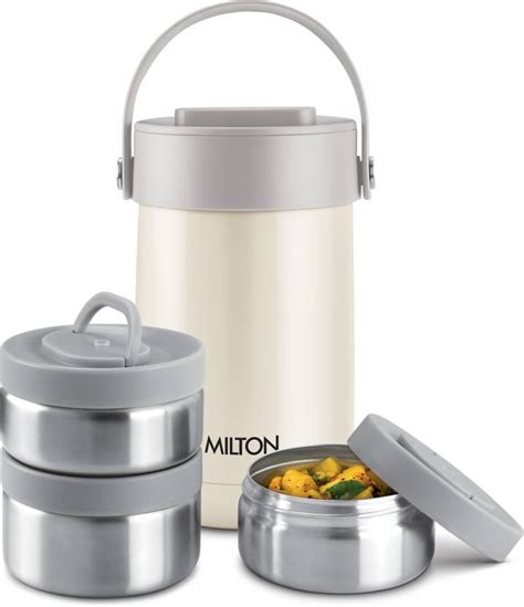 MILTON Glamour Thermos steel Stainless Steel Tiffin 